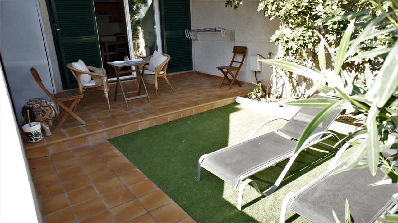 Ferienwohnung Apartamento Con Jardin Y Piscina En El Balancon El Médano Exterior foto